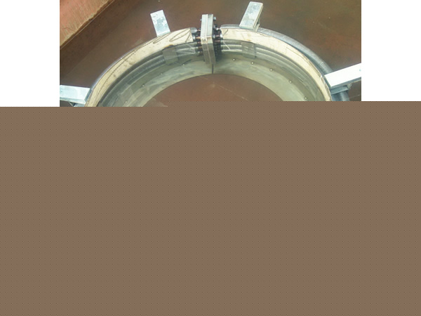 樂在水電站 - 下導油冷卻器試壓